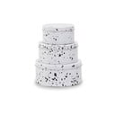 Barattoli per caramelle in metallo in set da 3 Speckled - Premier Housewares