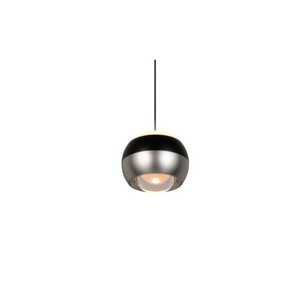 Lampadario LED nero e argentato ø 15,5 cm Orbit – Trio Select-image-4