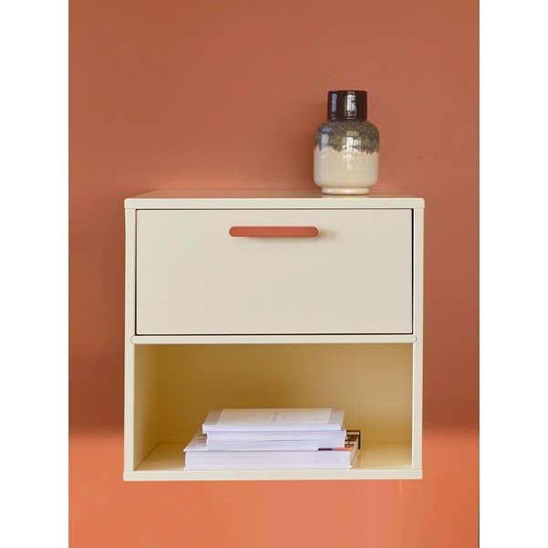 Comodino giallo a parete Keep by Hammel - Hammel Furniture-image-1