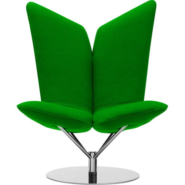 Sedia girevole verde Girevole Angel - Softline