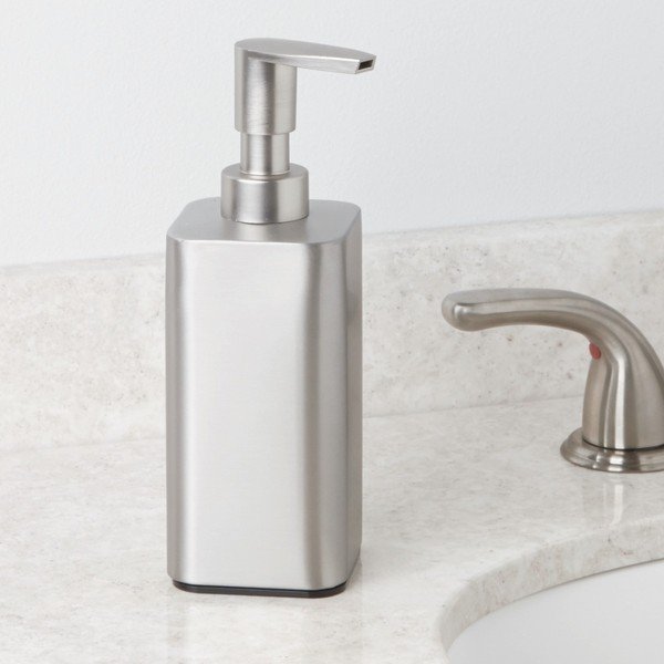 Distributore di sapone in acciaio inox Gia - iDesign-image-2