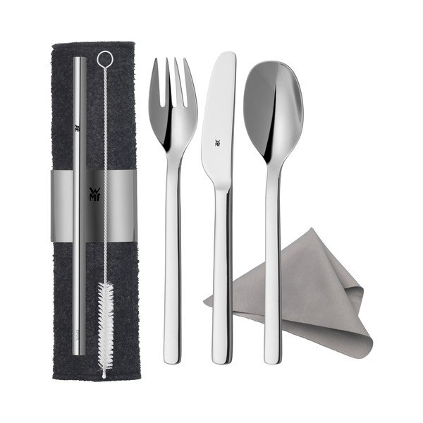 Posate in acciaio inox 8 pezzi in argento lucido My2Go - WMF-image-3