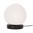 Lampada da tavolo bianca e nera (altezza totale 19 cm) Stones – Candellux Lighting