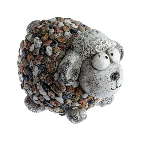 Zahradní dekorace Dakls Garden Deco Sheep With Stones, výška 19 cm