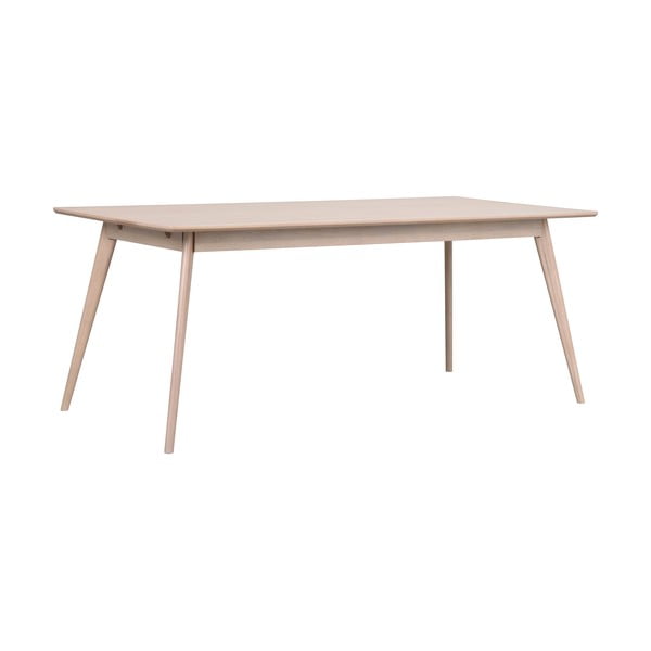 Tavolo da pranzo pieghevole con piano in rovere 190x90 cm Yumi - Rowico-image-3