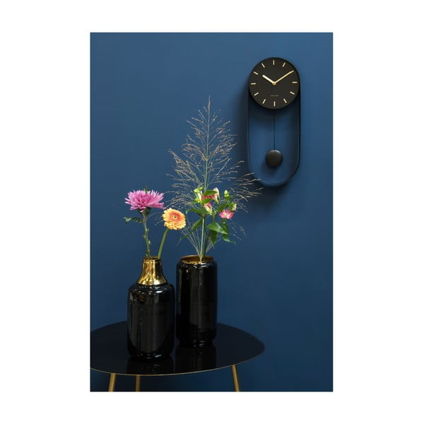 Orologio a pendolo nero da parete Charm Pendulum - Karlsson-image-2