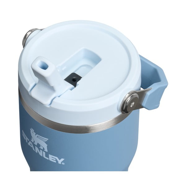 Borraccia termica blu polveroso in acciaio inox 600 ml IceFlow™ Flip Straw 2.0 Tumbler Indigo – Stanley-image-2