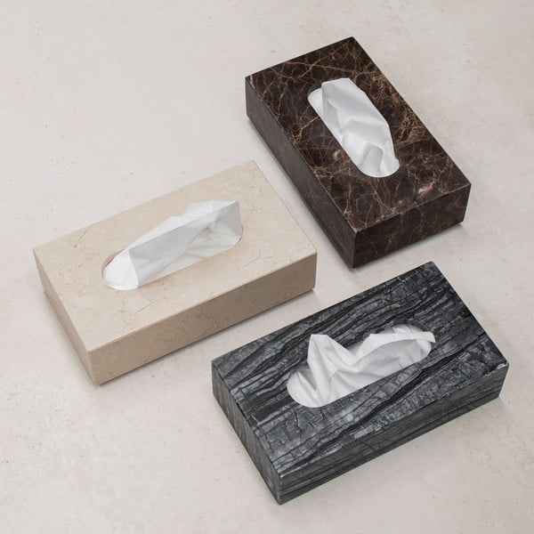 Scatola per fazzoletti Marble - Mette Ditmer Denmark-image-1