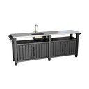 Cucina da giardino 237x52 cm Unity - Keter