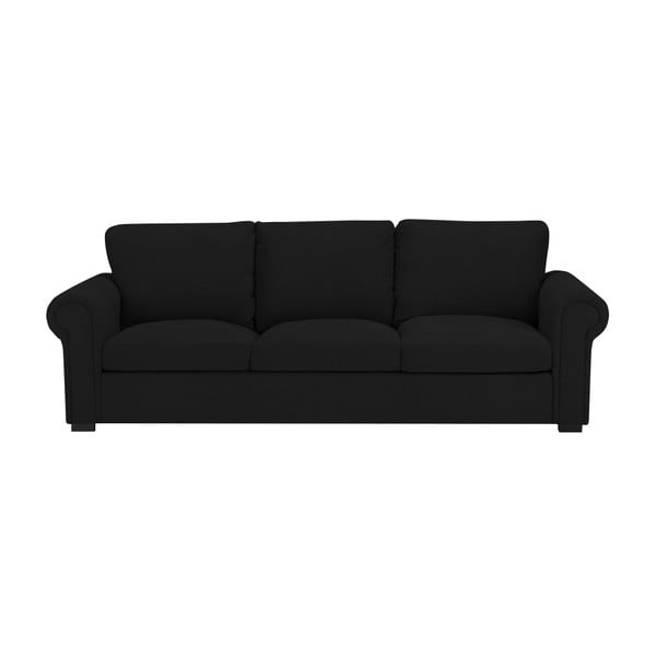 Černá pohovka Windsor & Co Sofas Hermes, 245 cm