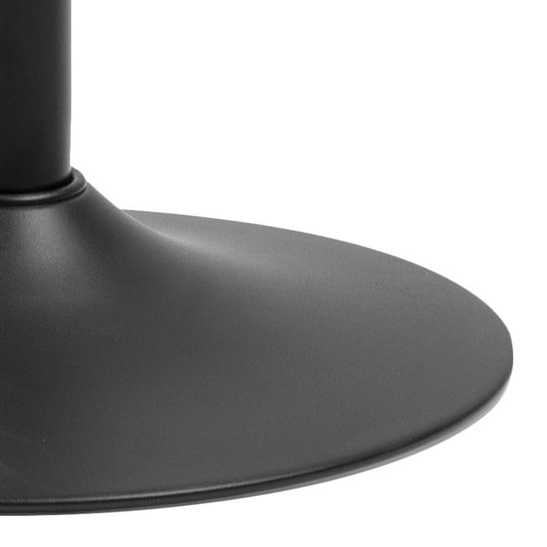 Sedia da bar nera in metallo con altezza regolabile (altezza della seduta 59 cm) Finch – Actona-image-3