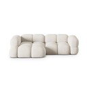 Divano angolare beige (con penisola a sinistra/con chaise lounge) Loretto – Cosmopolitan Design