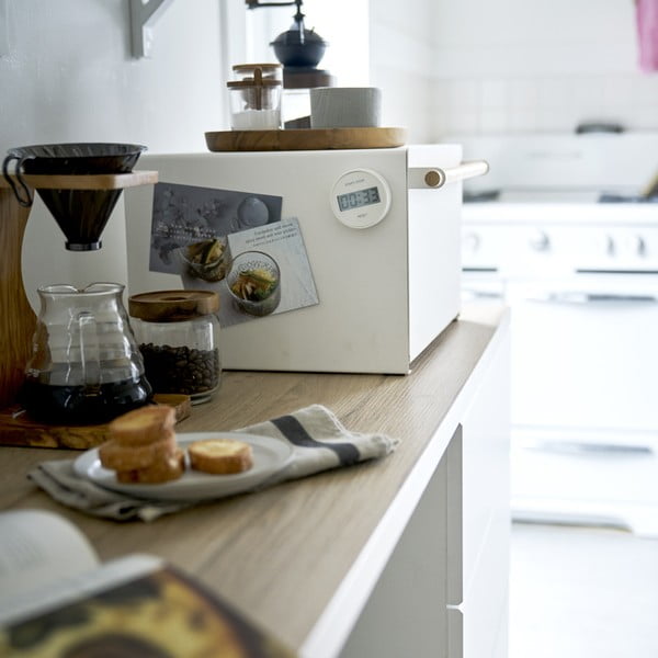 Cassetta per il pane in metallo Tosca - YAMAZAKI-image-1