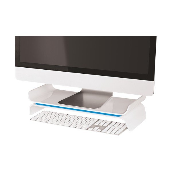 Supporto per monitor bianco e blu WOW - Leitz-image-3