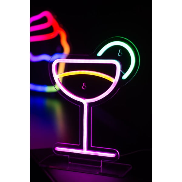 Decorazione luminosa al neon LED 5 W Cocktail – Leitmotiv-image-1