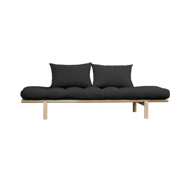 Divano nero 200 cm Pace - Karup Design