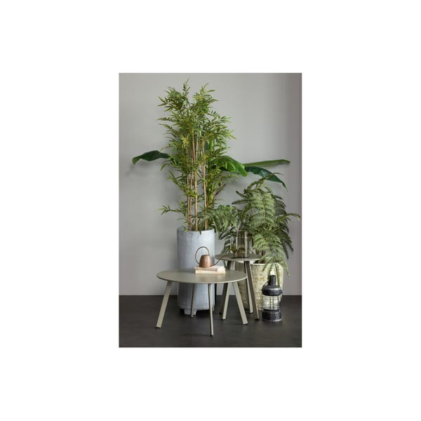 Tavolino da giardino in ferro verde, ø 40 cm Fer - WOOOD-image-4