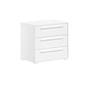 Cassettiera per bambini bianca 68x62x43 cm Sam – Vipack
