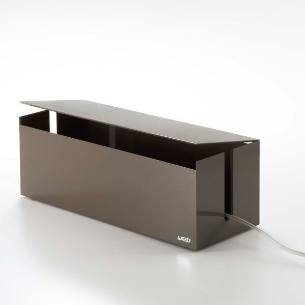 Hnědý box na nabíječky Yamazaki Web Cable Box-image-1