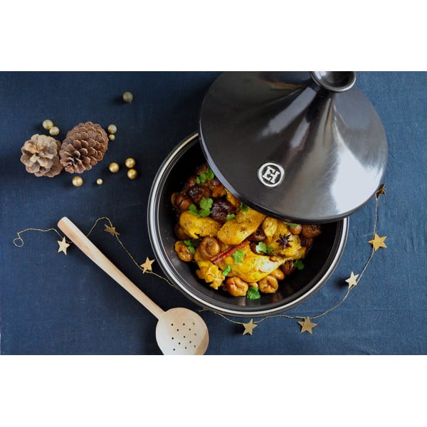 Tajine nero , ⌀ 32 cm Flame - Emile Henry-image-1