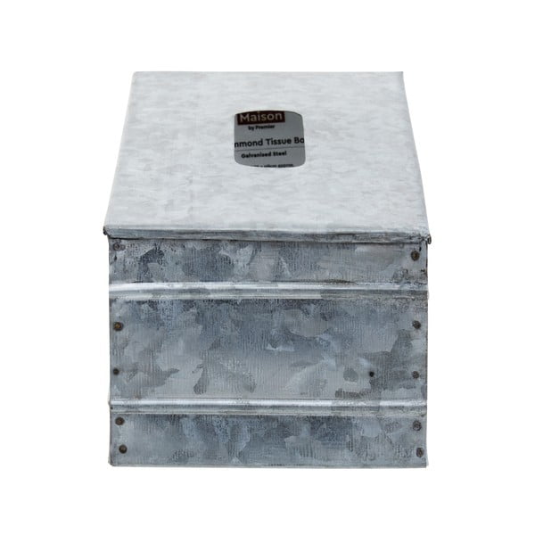 Scatola di metallo per fazzoletti Drummond - Premier Housewares-image-2