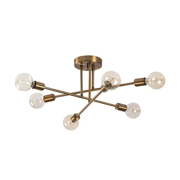 Plafoniera dorata 64x64 cm Flower – Opviq lights