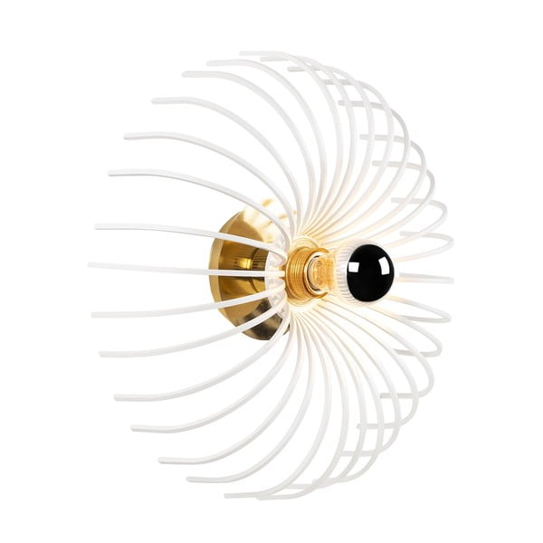 Lampada da parete bianca Aspendos, ø 36 cm - Opviq lights-image-2