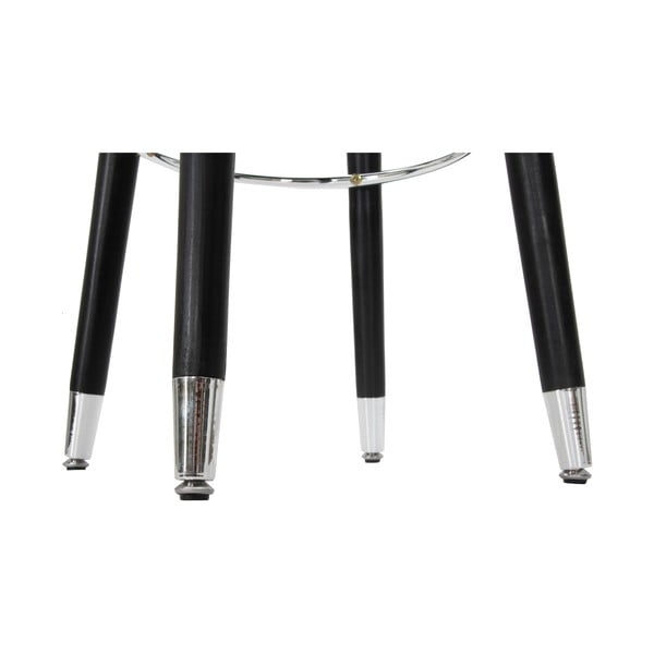 Sedia da bar blu in imbottito (altezza della seduta 74 cm) Paris – Mauro Ferretti-image-3