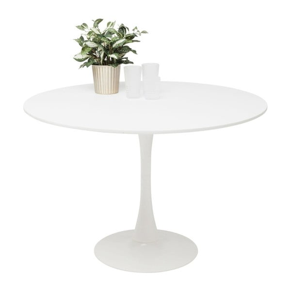 Tavolo da pranzo Schickeria bianco, ⌀ 110 cm - Kare Design