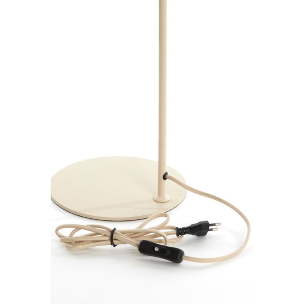Lampada da tavolo beige con paralume in tessuto (altezza 60,5 cm) Elati - Light & Living-image-3