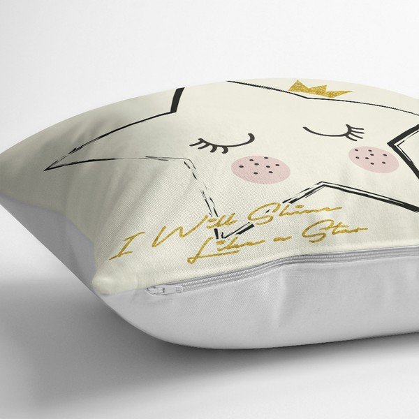 Federa per bambini Modern Star - Minimalist Cushion Covers-image-1