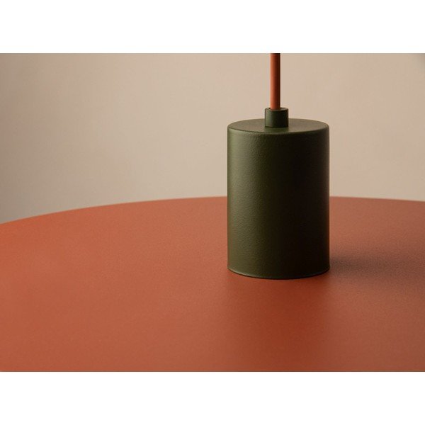 Lampadario color mattone in metallo ø 40 cm Ori – Micadoni -image-3