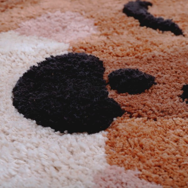 Tappeto per bambini in cotone fatto a mano, 65 x 125 cm Little Cheetah - Nattiot-image-1