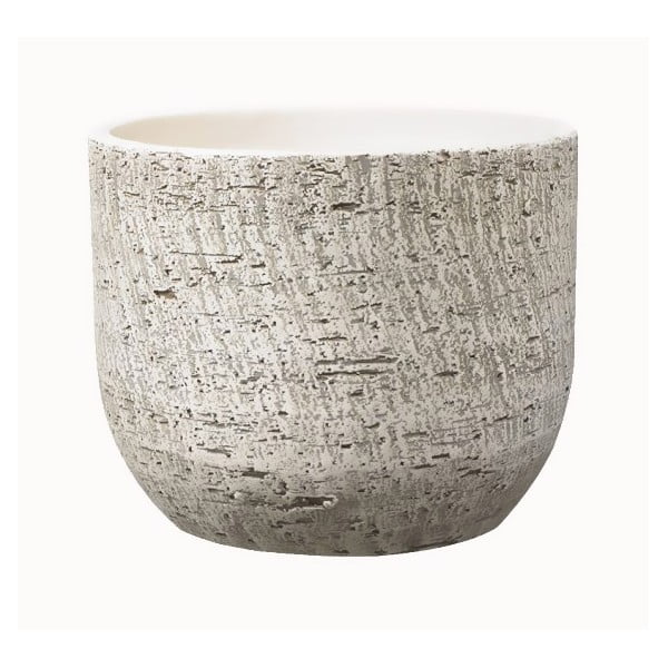 Vaso in ceramica Portland, grigio, ø 20 cm - Big pots
