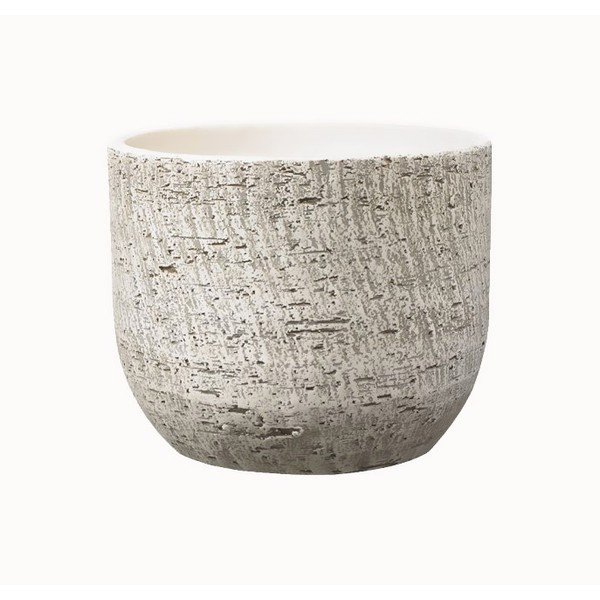 Vaso in ceramica Portland, grigio, ø 25 cm - Big pots