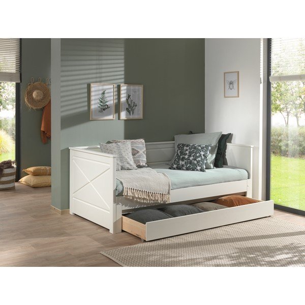 Cassetto bianco sotto il letto dei bambini PINO - Vipack-image-1