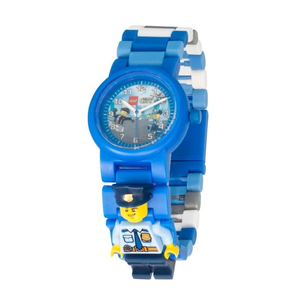Orologio per bambini con figura di agente di polizia municipale - LEGO®-image-1