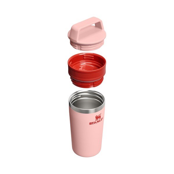 Tazza termica color pesca in acciaio inox 350 ml Café-To-Go Travel Mug Peach Rose – Stanley-image-1