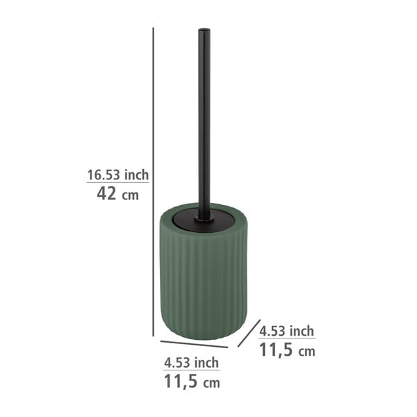 Scopino in ceramica verde Belluno - Wenko-image-1