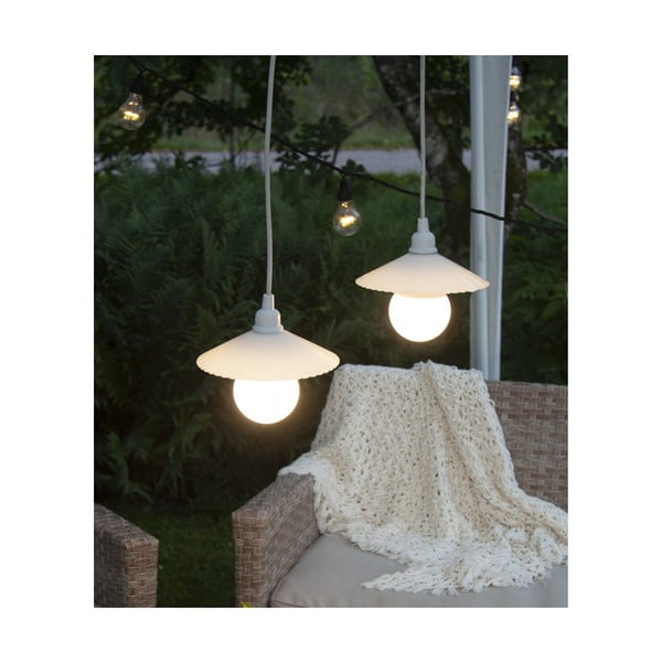 Set di 5 paralumi bianchi per Accessory Connecta, ø 20,5 cm - Star Trading-image-1