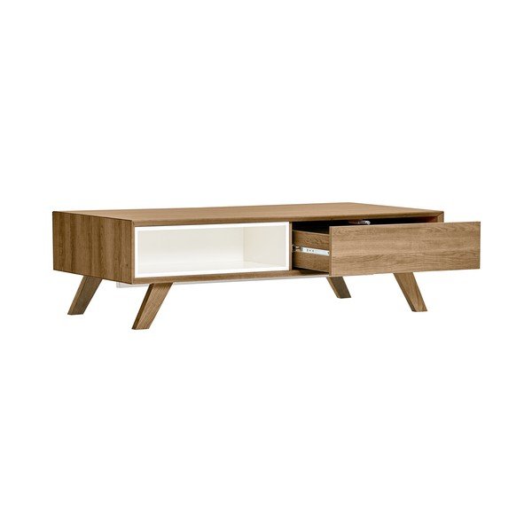 Tavolino con dettagli bianchi Tivoli, 120 x 35 cm - Marckeric-image-4