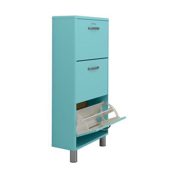 Scarpiera a battente turchese Malibu - Tenzo-image-4