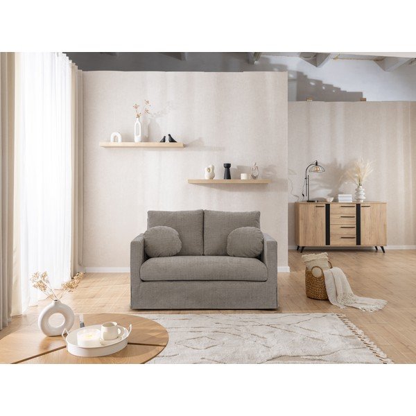 Copridivano grigio a 2 posti Paphos – Ropez-image-2