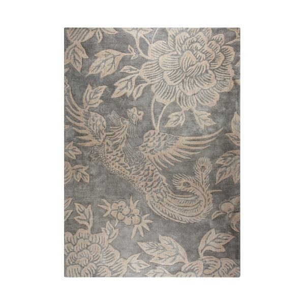 Tappeto Phoenix grigio tessuto a mano, 200 x 290 cm - Flair Rugs