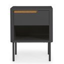 Comodino grigio antracite Switch - Tenzo