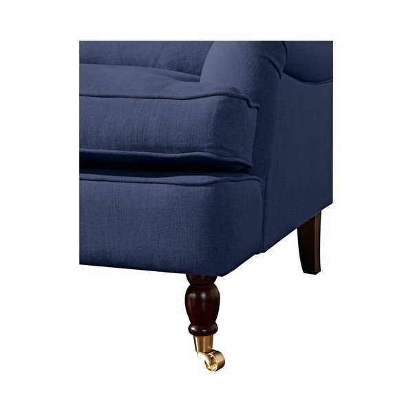 Divano blu scuro Passion, 158 cm - Max Winzer-image-2