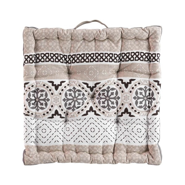 Borsa seduta grigia Malaika - douceur d'intérieur-image-2