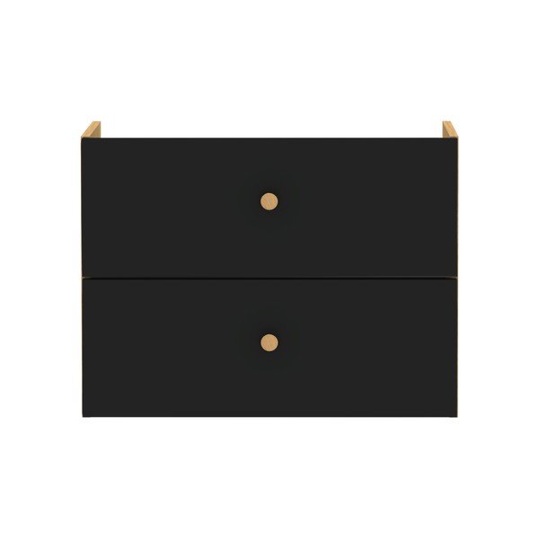 Componente nero con cassetti 43x33 cm Z Cube - Tenzo-image-2