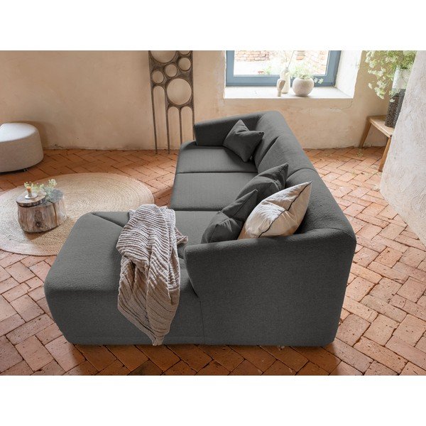 Divano angolare grigio scuro - Miuform-image-4