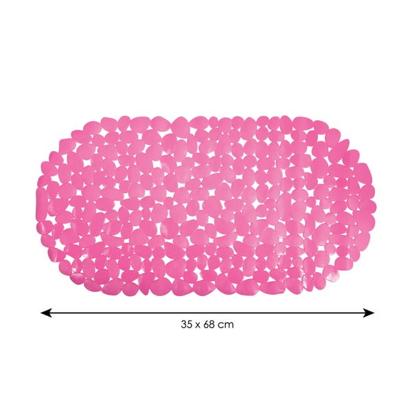 Tappetino antiscivolo per la vasca 35x68 cm Galets – MSV-image-4